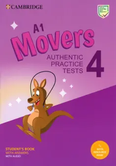 A1 Movers 4. Student's Book with Answers, Audio and Resource Bank обложка книги