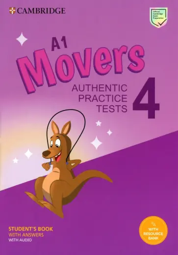 A1 Movers 4. Student's Book with Answers, Audio and Resource Bank A1 Movers 4. Student's Book with Answers, Audio and Resource Bank обложка книги
