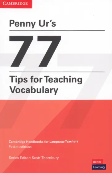Penny Ur - Penny Ur's 77 Tips for Teaching Vocabulary обложка книги