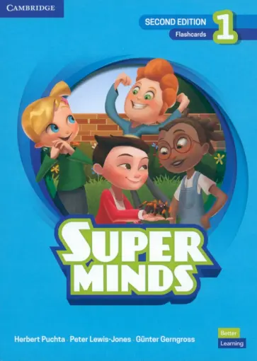 Puchta, Gerngross - Super Minds. 2nd Edition. Level 1. Flashcards обложка книги