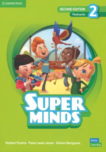 Puchta, Gerngross - Super Minds. 2nd Edition. Level 2. Flashcards обложка книги
