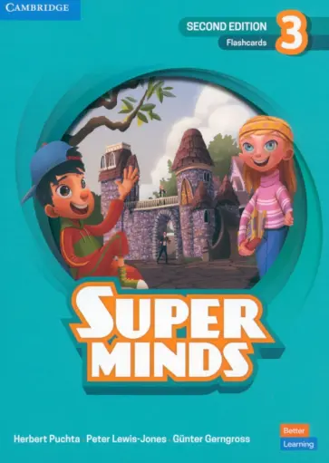 Puchta, Gerngross - Super Minds. 2nd Edition. Level 3. Flashcards обложка книги