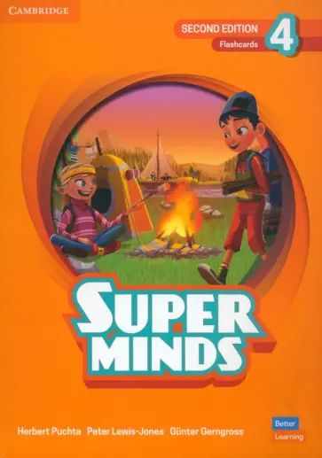 Puchta, Gerngross - Super Minds. 2nd Edition. Level 4. Flashcards обложка книги