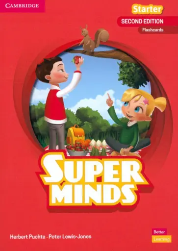 Puchta, Lewis-Jones - Super Minds. 2nd Edition. Starter. Flashcards обложка книги