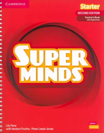 Pane, Puchta - Super Minds. 2nd Edition. Starter. Teacher's Book with Digital Pack обложка книги