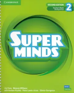 Обложка книги Super Minds. 2nd Edition. Level 2. Teacher's Book with Digital Pack, Pane Lily, Puchta Herbert, Williams Melanie