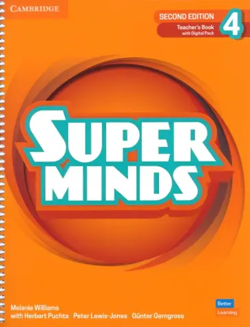 Williams, Puchta - Super Minds. 2nd Edition. Level 4. Teacher's Book with Digital Pack обложка книги