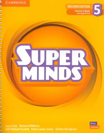 Frino, Puchta - Super Minds. 2nd Edition. Level 5. Teacher's Book with Digital Pack обложка книги