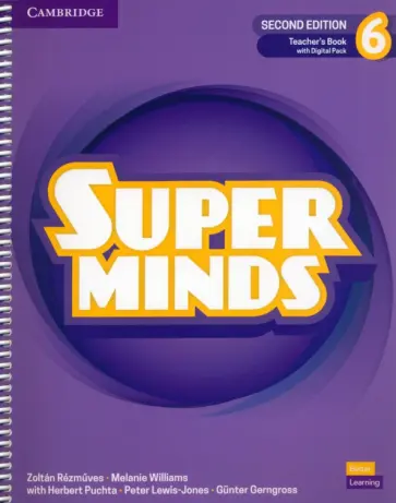 Puchta, Williams - Super Minds. 2nd Edition. Level 6. Teacher's Book with Digital Pack обложка книги