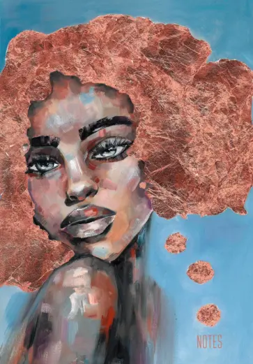 Книга для записей Girl power, А5, 100 листов, клетка, точка обложка книги