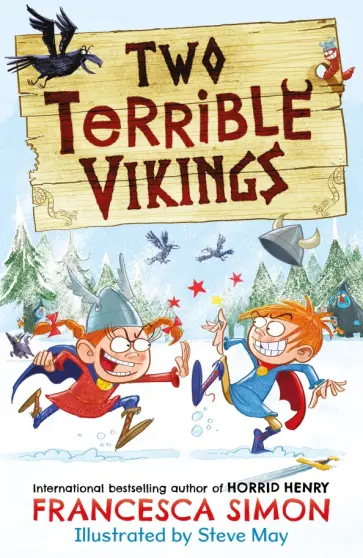 Francesca Simon - Two Terrible Vikings обложка книги