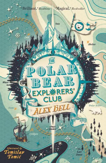 Alex Bell - The Polar Bear Explorers’ Club обложка книги