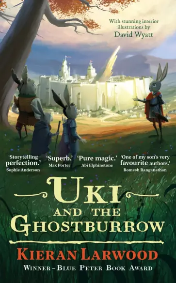 Kieran Larwood - Uki and the Ghostburrow обложка книги
