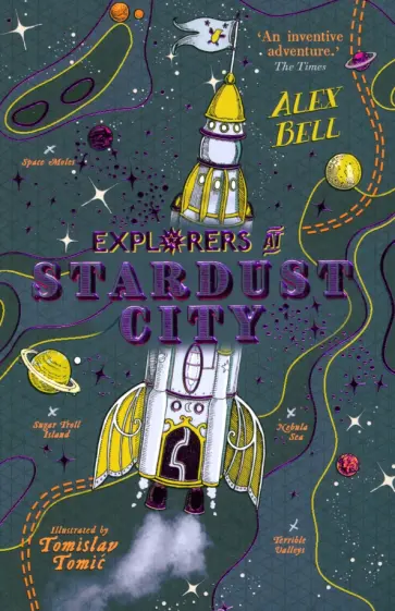 Alex Bell - Explorers at Stardust City обложка книги