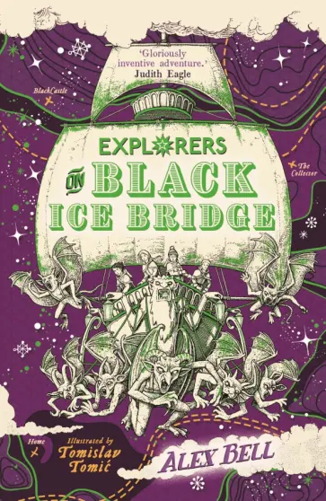 Alex Bell - Explorers on Black Ice Bridge обложка книги