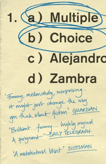 Alejandro Zambra - Multiple Choice Alejandro Zambra - Multiple Choice обложка книги