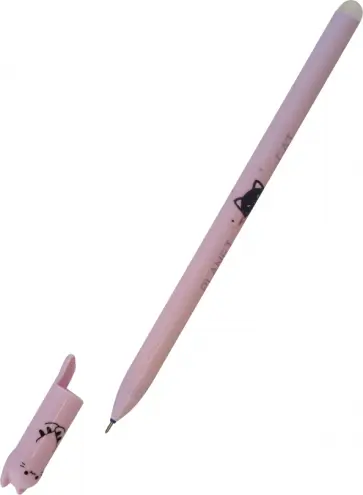 Ручка со стираемыми чернилами гелевая Планета кошек, синяя, 0,35, в ассортименте обложка книги