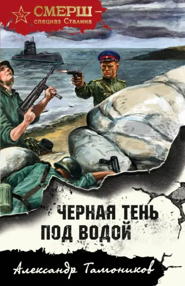 Александр Тамоников - Черная тень под водой обложка книги