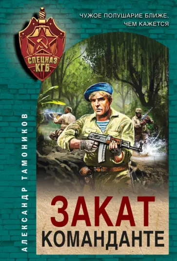 Александр Тамоников - Закат команданте обложка книги