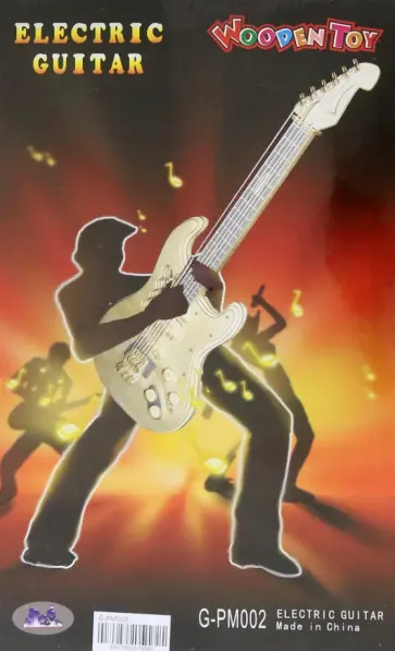 Сборная деревянная модель Электрогитара Сборная деревянная модель Электрогитара обложка книги