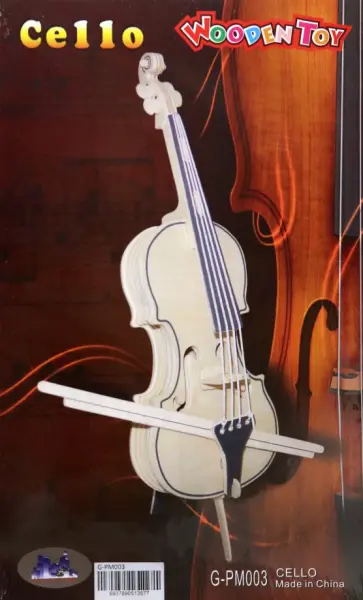 Сборная деревянная модель Виолончель Сборная деревянная модель Виолончель обложка книги