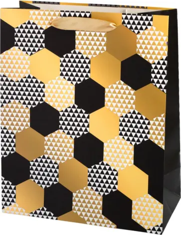 Пакет подарочный Porm 26х32х12 см обложка книги