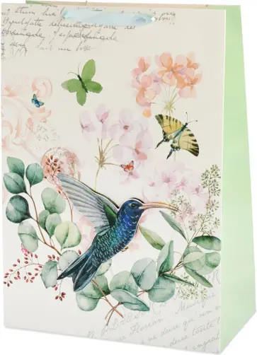 Пакет подарочный Spyl, 30х42х12 см обложка книги