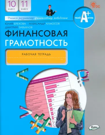 Брехова, Завьялов - Финансовая грамотность. 10-11 классы. Рабочая тетрадь Брехова, Завьялов - Финансовая грамотность. 10-11 классы. Рабочая тетрадь обложка книги