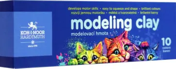 Пластилин Cats, 10 цветов Пластилин Cats, 10 цветов обложка книги