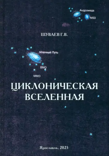 Георгий Шуваев - Циклоническая Вселенная. Концепция научной картины мира. Монография обложка книги