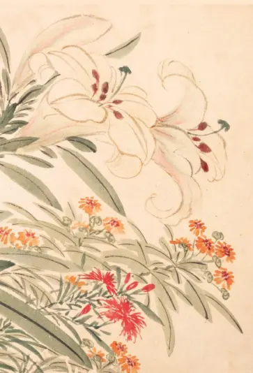 Садовые цветы. Лилия, 18 листов обложка книги