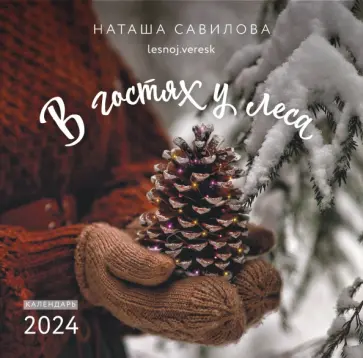 Наталья Савилова - 2024 Календарь настенный. В гостях у леса обложка книги