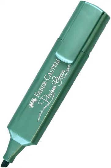 Текстовыделитель TL 46 Metallic, зеленый обложка книги