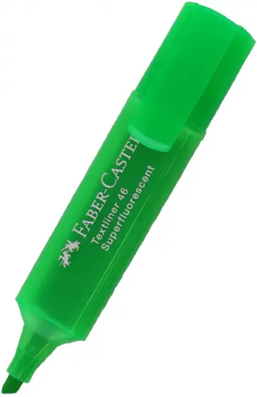 Текстовыделитель Textliner TL 46 Superflourescent, зеленый обложка книги