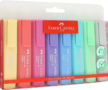 Текстовыделители TL 46 Pastel, 8 цветов обложка книги