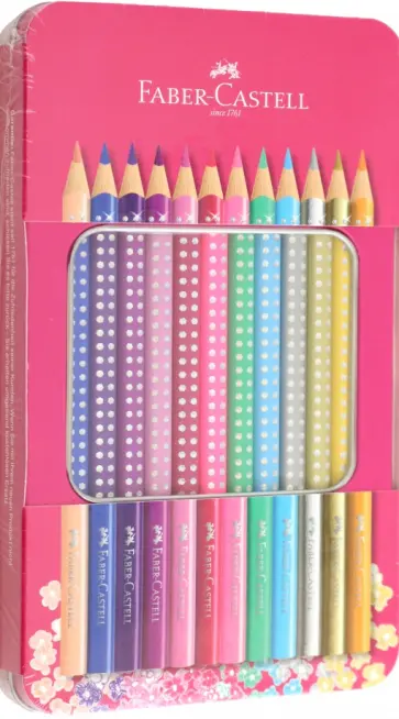 Карандаши Sparkle, 12 цветов Карандаши Sparkle, 12 цветов обложка книги