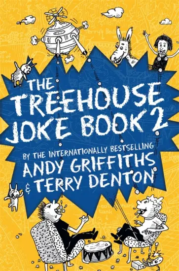 Andy Griffiths - The Treehouse Joke Book 2 обложка книги
