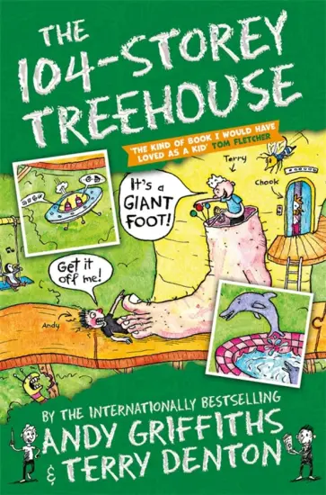 Andy Griffiths - The 104-Storey Treehouse обложка книги