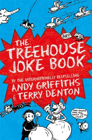 Andy Griffiths - The Treehouse Joke Book обложка книги