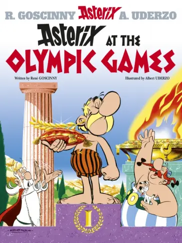 Rene Goscinny - Asterix at The Olympic Games. Комикс обложка книги