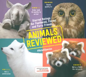 Kim Thwaits - Animals Reviewed. Starred Ratings of Our Feathered, Finned, and Furry Friends Kim Thwaits - Animals Reviewed. Starred Ratings of Our Feathered, Finned, and Furry Friends обложка книги