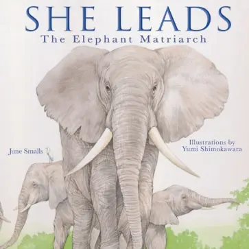 June Smalls - She Leads. The Elephant Matriarch обложка книги