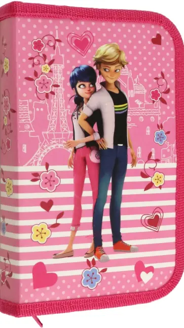 Пенал картонный Маринетт обложка книги