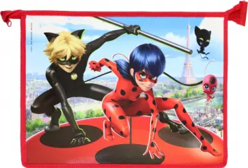 Папка для тетрадей Леди Баг и Суперкот, А4 обложка книги