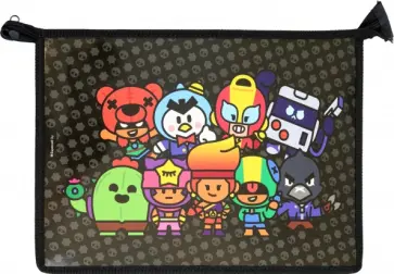 Папка для тетрадей Бравлы-герои, А4 Папка для тетрадей Бравлы-герои, А4 обложка книги