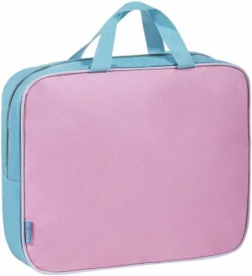 Папка с ручками Staff Everyday, нежно-розовая, А4 обложка книги