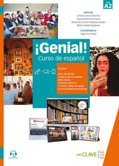 Sanchez, Octavio - ¡Genial! A2. Curso de español Sanchez, Octavio - ¡Genial! A2. Curso de español обложка книги