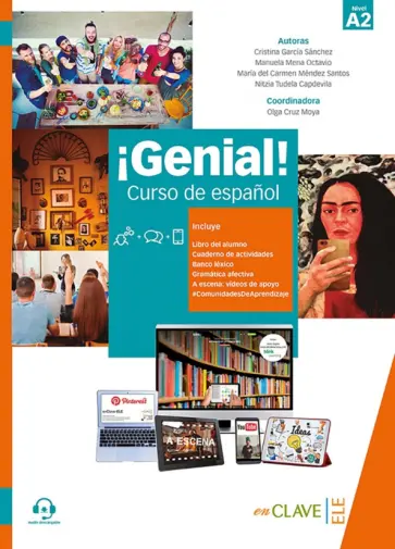 Sanchez, Octavio - ¡Genial! A2. Curso de español Sanchez, Octavio - ¡Genial! A2. Curso de español обложка книги