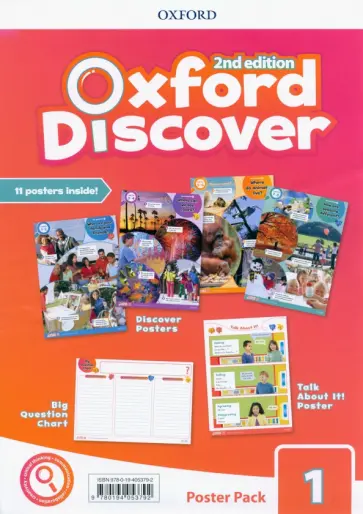 Oxford Discover. Second Edition. Level 1. Posters обложка книги