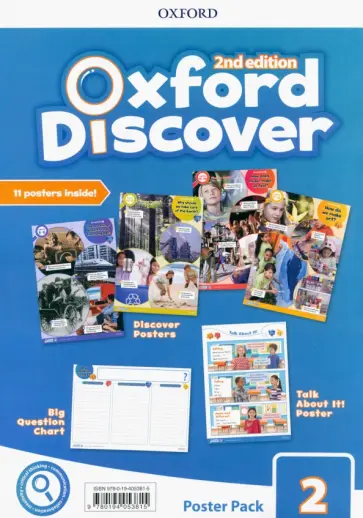 Oxford Discover. Second Edition. Level 2. Posters обложка книги